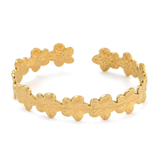 Blomster armbånd