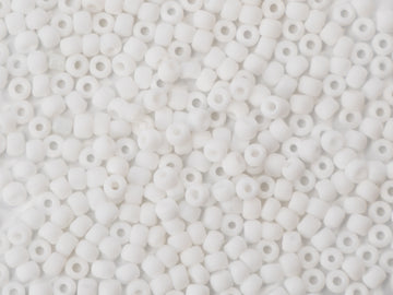 Seed bead, frosted - des3