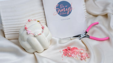 Baby Shower Lyserød (1 Armbånd)