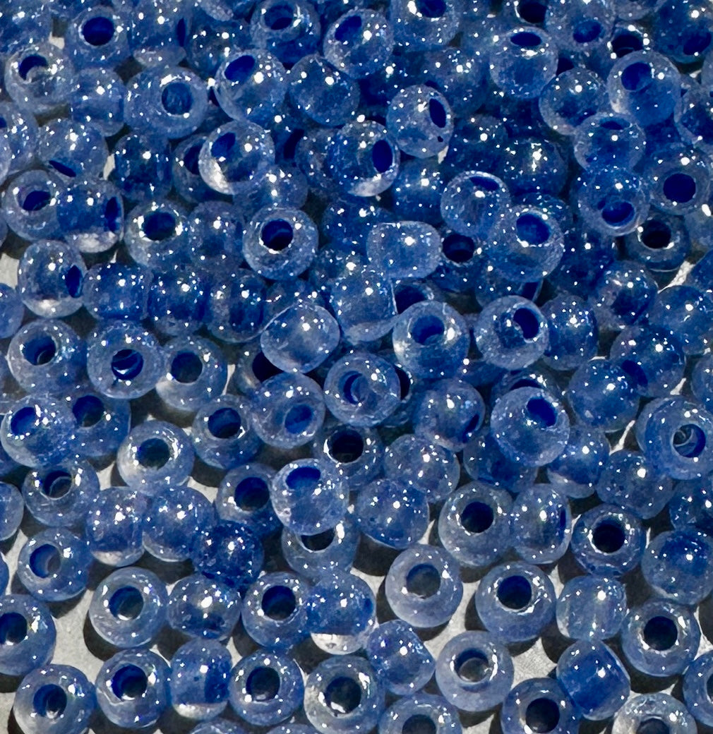 Seed bead, let perlemor, Grade A - des37