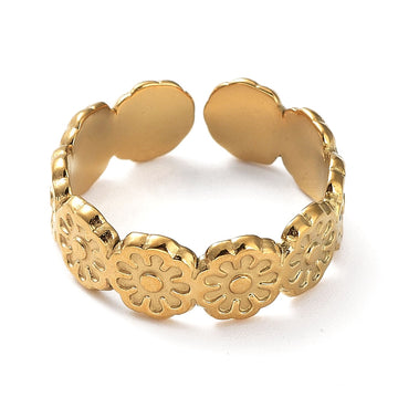 Rund blomster ring